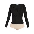 eleganckie body damskie, body damskie z długim rękawem