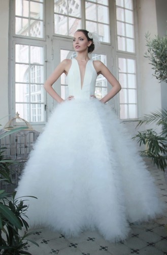 Zjawiskowa suknia ślubna od projektantki