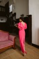 Suknia wieczorowa pink