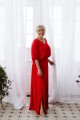 Czerwona sukienka maxi