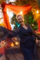 Jedwabna sukienka na miarę zdalnie