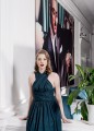 Infinity dress malachite
