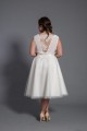 Spódnica tiulowa rozkloszowana maxi S074w long