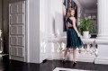 Infinity dress malachite