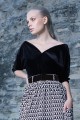 elegancka bluzka wieczorowa